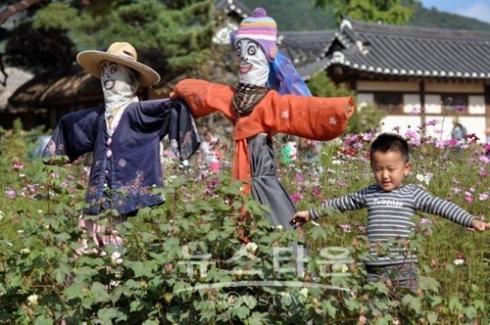 올 추석은 외암마을에서 가족과 함께 국악 체험행사를