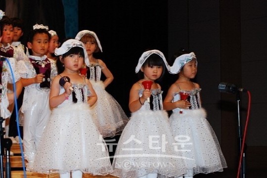 예은유치원 원생들, 각종 악기 실력 뽑내