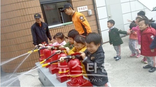 원주소방서, 나도 소방관! 어린이 소방안전교육