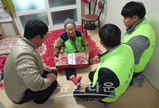 아산읍내관리사무소·(유)서진산업, 1사1단지 결연