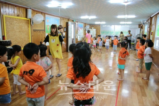 예산소방서 , 충남119소방동요대회 참가팀 덕산어린이집 격려 방문