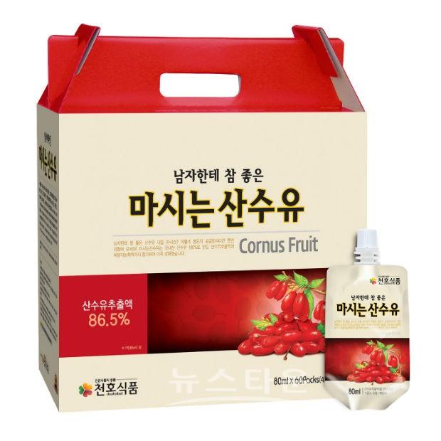산수유 효능 화제 되며 천호식품 산수유제품 주목!