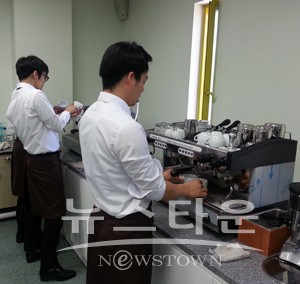 인천직업전문학교, 커피바리스타학과정 산업체특별과정 운영