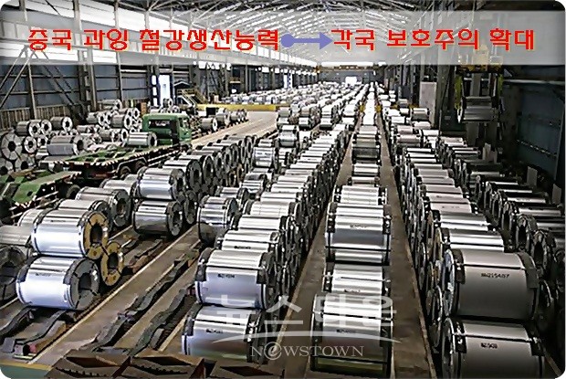세계 철강시장, 각국 보호주의 확대로 시장 암울
