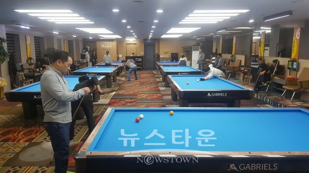 안양시, 메이저당구클럽 국제식대대 전면 교체