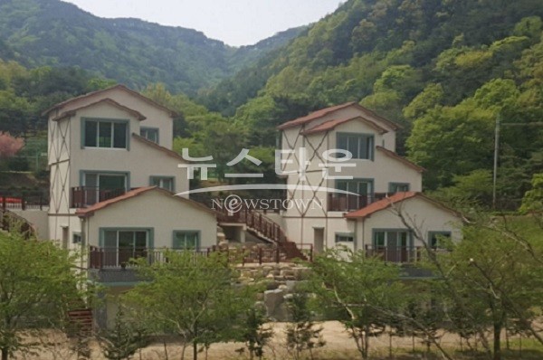지친일상 힐링이 필요하다면, 비학산 숲속의 집으로
