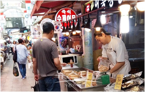 수유시장, 골목마다 독특한 맛 거리 형성 인기