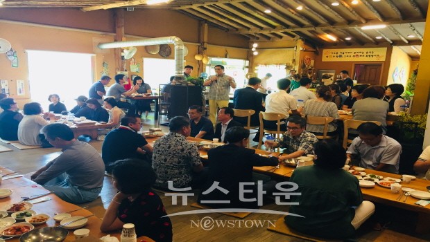 의정부시 송산2동, 자원봉사자와 관계자 50여명 격려 위한 복(伏)놀이 개최
