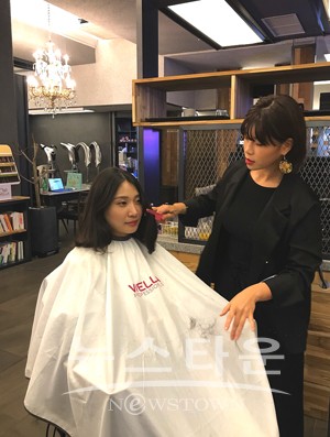 합정미용실 세븐에비뉴 그림 디자이너, 손상적은 히피펌·빌드펌 시술 가을스타일 창출