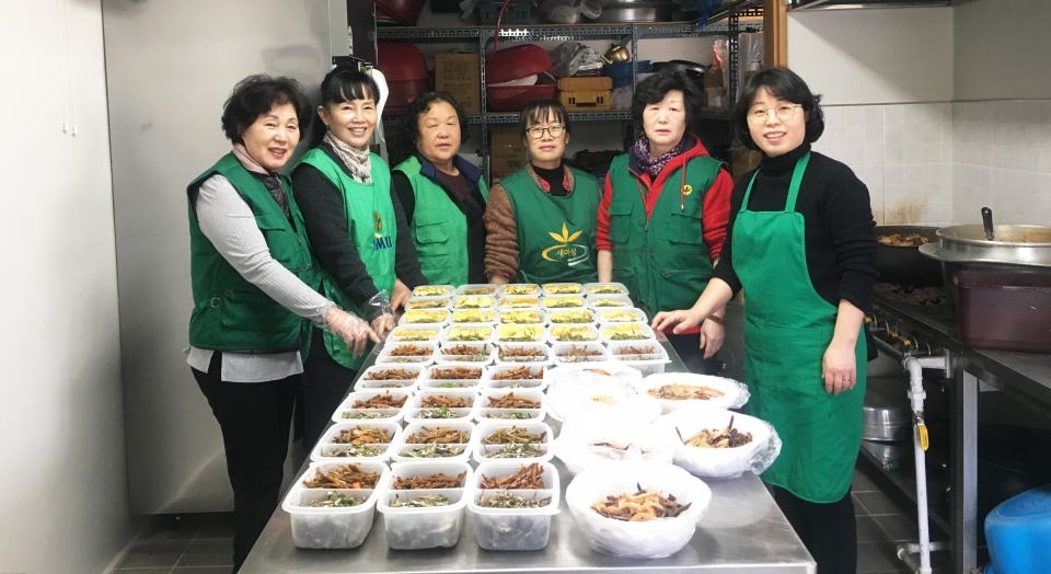 원주시 학성동 새마을부녀회, 사랑의 반찬 나눔 봉사