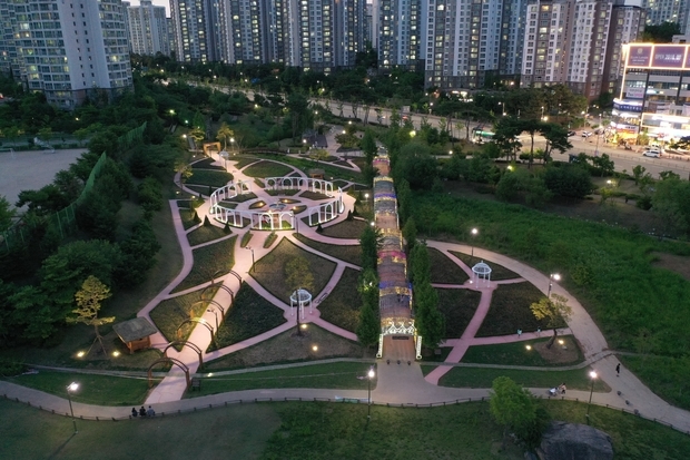 오산시, 세교1지구 장미뜨레 장미마을 조성