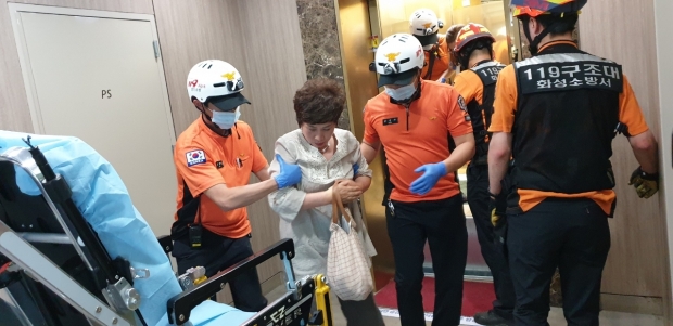 화성시, 승강기 안전사고 예방 및 구조 훈련실시