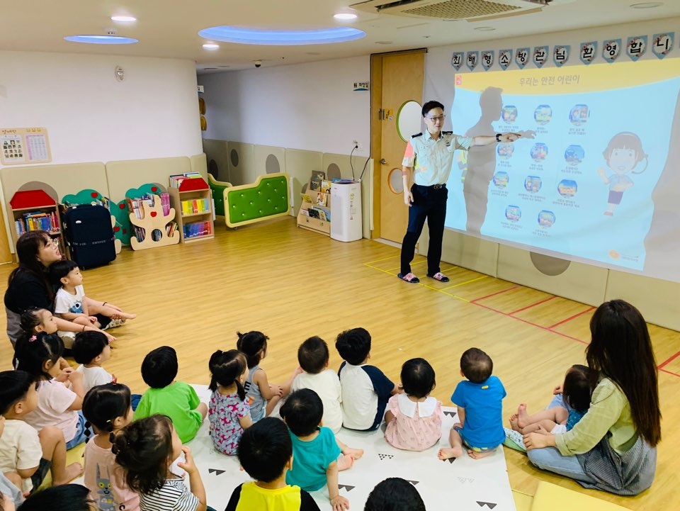 원주소방서, 원주기독병원 어린이집 심폐소생술 교육