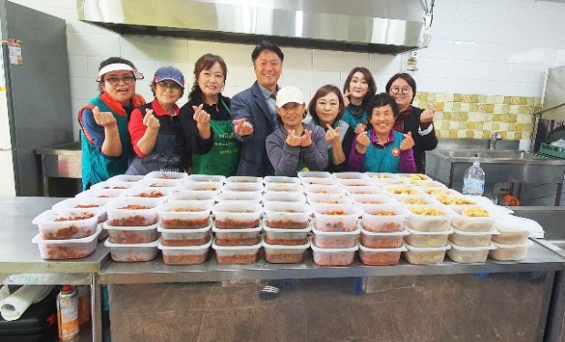 원주시 판부면 새마을부녀회, 소외계층 반찬 나눔 봉사