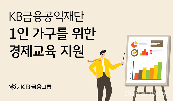 KB금융공익재단, 1인 가구의 경제 자립을 위한 경제교육 지원