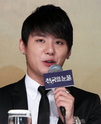 시아준수, 뮤지컬 천국의 눈물 주인공 출연