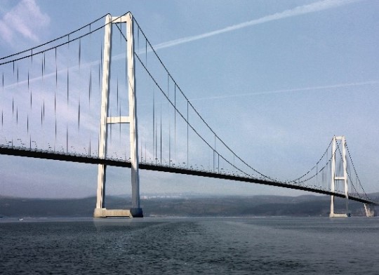 유신, 세계 최초 사장현수교 형식 장대교량 용역 수주