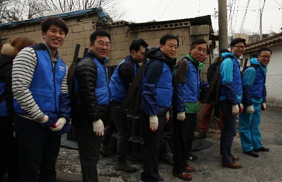 삼표그룹, 연탄 배달로 이웃사랑 실천