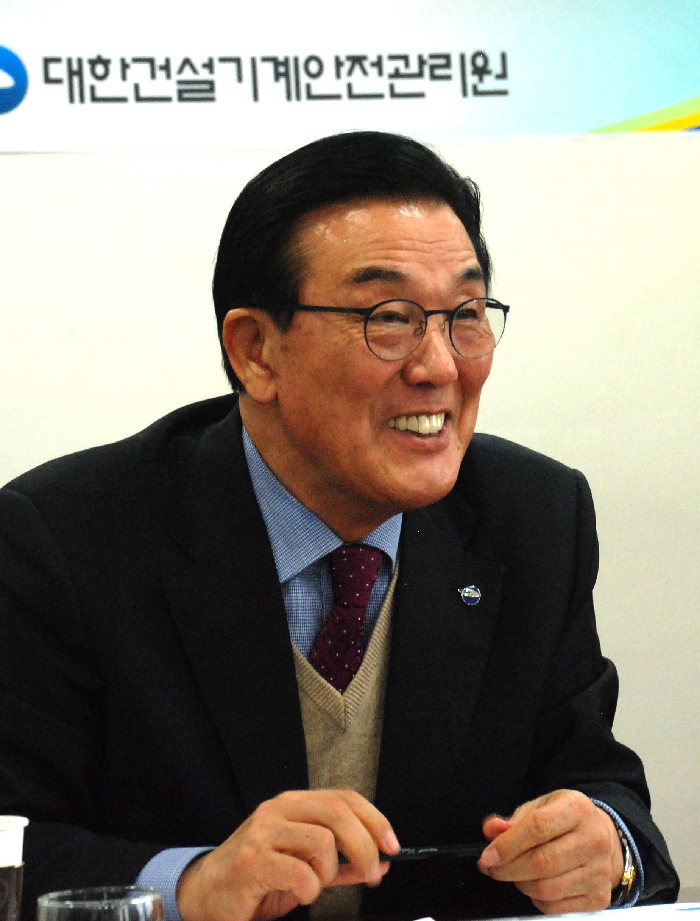 [인터뷰] 정순귀 대한건설기계안전관리원 이사장