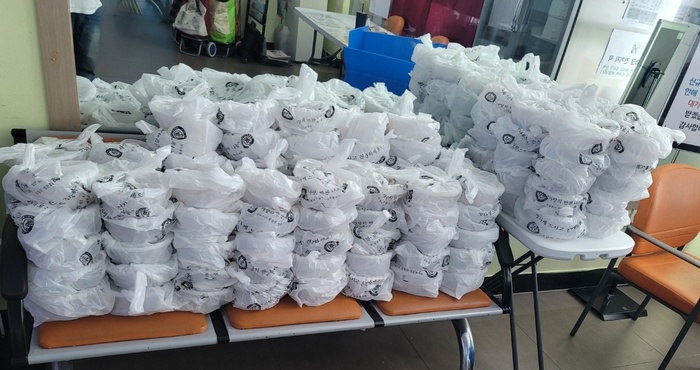 청운봉사회, 신곡노인종합복지관에 불고기 120인분 전달