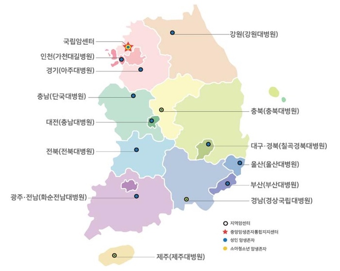 충남 지역암센터로 천안 단국대병원 선정