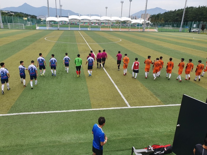 2023 고성군축구협회장기 슈퍼리그 개막