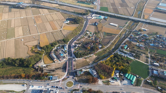 거창군, 지방도1099호선 가조IC~면소재지 간 도로 개통