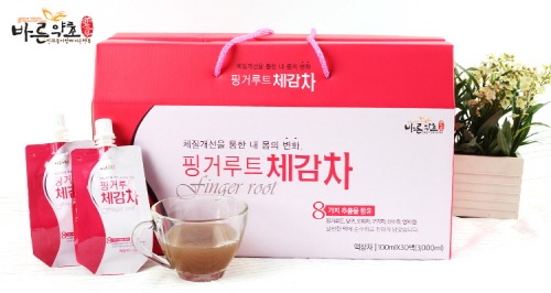 건강식품 브랜드 바른약초, ‘핑거루트 체감차’ 엑기스 신제품 출시