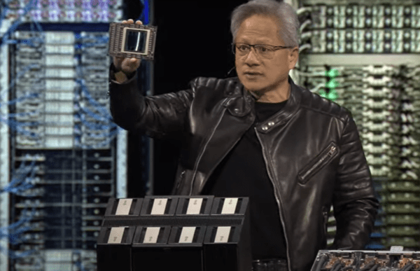 [GTC2025] 젠슨 황, 삼성부스 방문  'GDDR7 짱' 친필 사인