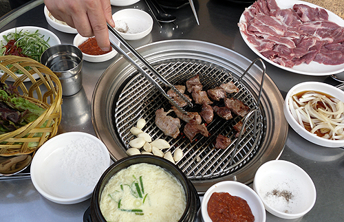 아산시 맛집, 도고온천 ‘정다운 연탄구이’