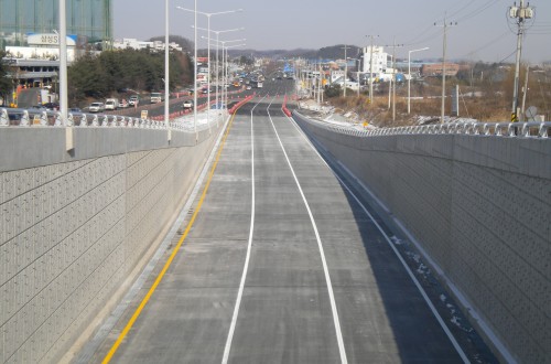 천안시, 삼성전자 앞 교차로 성성지하차도 개통