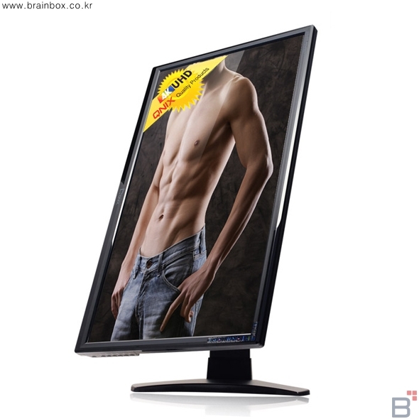 다양한 사용자 환경을 위해 피벗기능 탑재한 UHD모니터 큐닉스, Mr. 퍼펙트 UHD325 PERFECT Pivot 출시