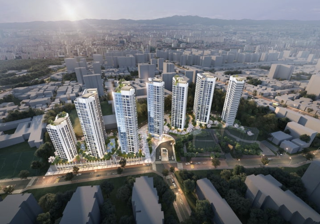 개포우성2 단지 사진
