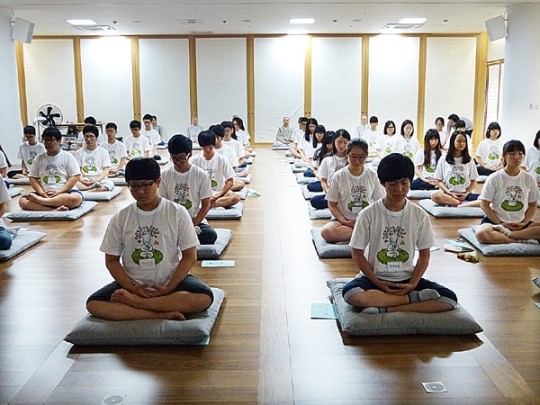 포교원.금강선원 청소년 10분 집중명상 프로그램