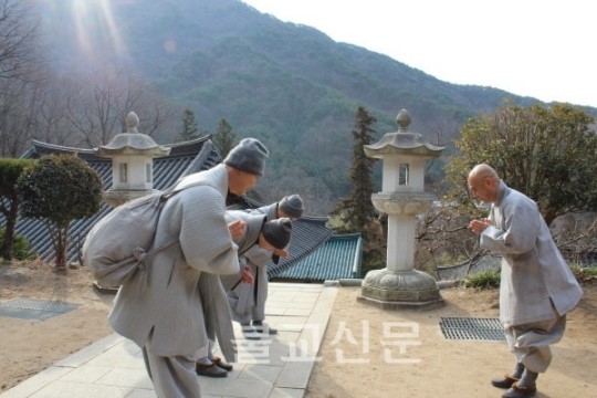 해제는 그간 공부 점검받는 시간