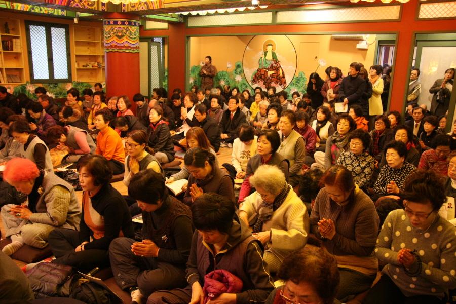 자비행 7년 공덕, 가람 창건 결실