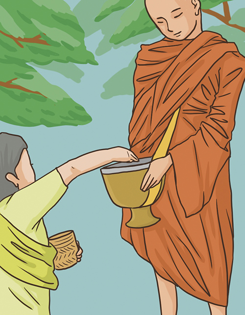 [우리의 질문을 밀린다왕이 묻다] <100> 보시를 받는 마음가짐