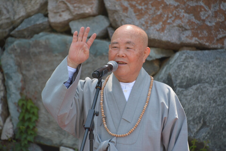 광주 동원사 제14회 어르신들의 행복잔치 개최