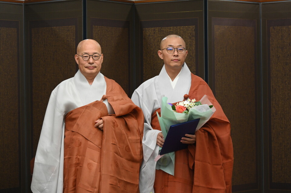 조계종 총무원 재무부장 여학스님, 불교문화유산연구소 부소장 상원스님 임명