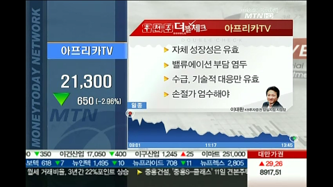 아프리카TV, 자체 성장성은 유효