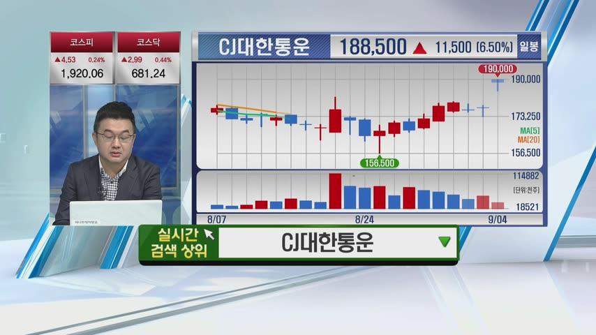 중국 최대의 냉동 물류회사 인수 우선협상자 CJ대한통운