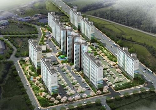 경주 아파트 투시도