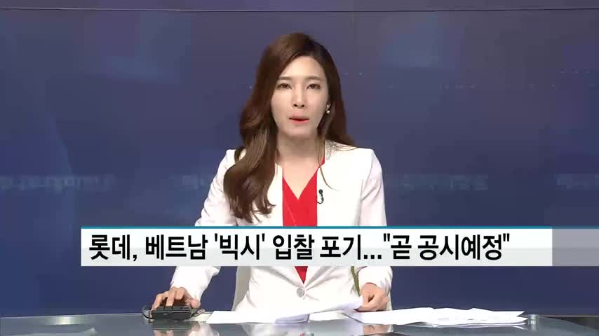 롯데, 베트남 대형마트 체인 빅시 입찰 포기