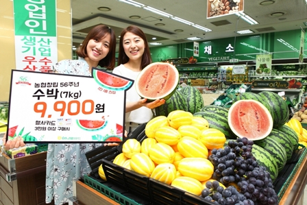 농협, 창립 56주년 기념 하나로마트 최대 56% 할인