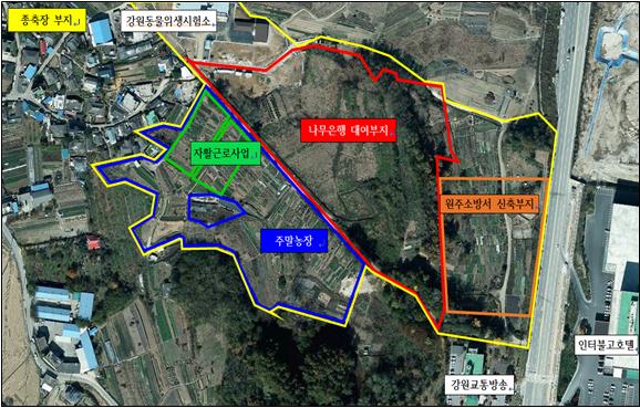 원주 (구)종축장 부지 놓고 강원도·원주시·강개공 협약 논란