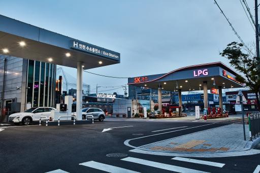 SK가스, LPG-수소충전-세차장 합친 복합충전소 진출