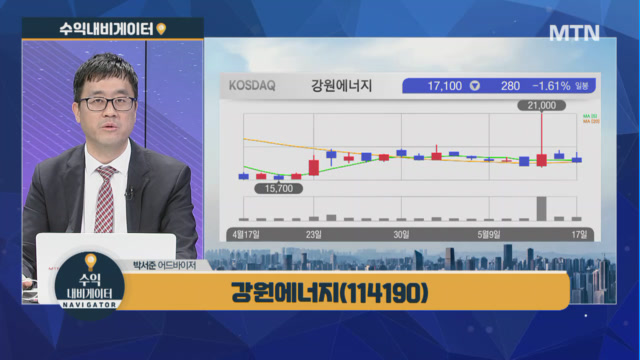 [수익 내비게이터] 2차전지 양극재 제조 설비 수주 증가 강원에너지 vs 각종 감속기 전문업체 해성에어로보틱스
