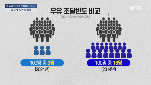 흰 우유 외면하고 신사업도 미지근…출구 못 찾는 유업계