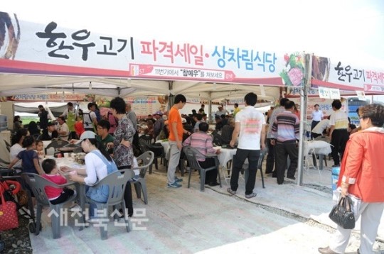 소싸움 보고 한우고기도 먹고