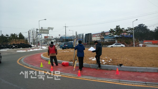 부안군 도로-지하시설물 전산화 추진